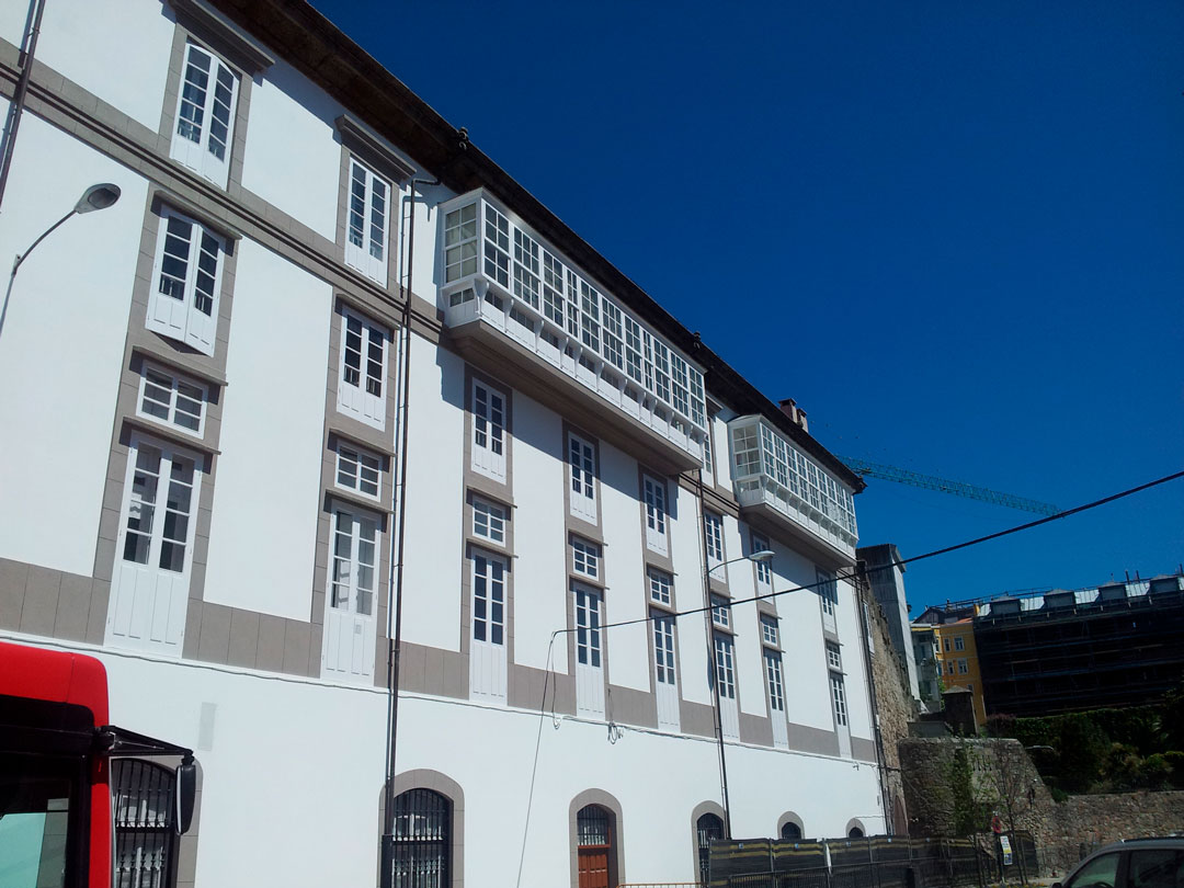 Palacio de Capitanía General de A Coruña.