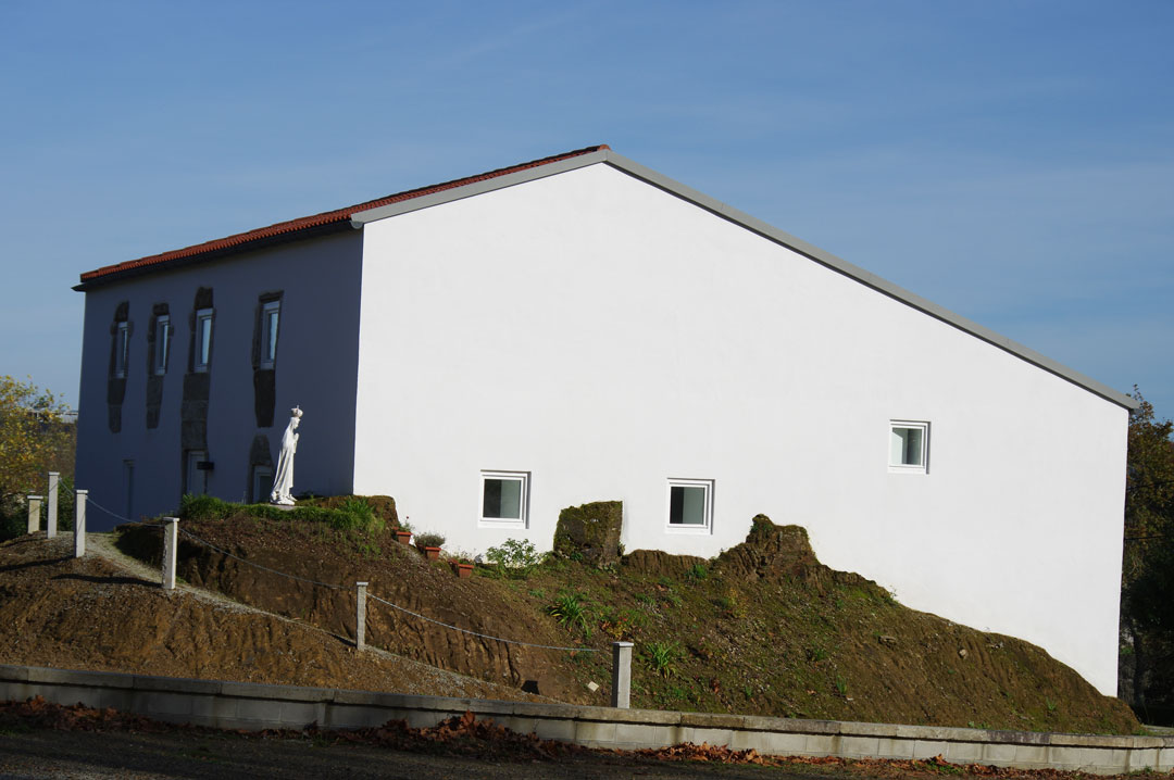 Rehabilitación de casa rectoral en San Andrés de Barciela.